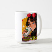 レディーコーヒー引用文 コーヒーマグカップ (正面右)