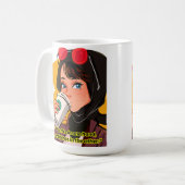 レディーコーヒー引用文 コーヒーマグカップ (正面左)
