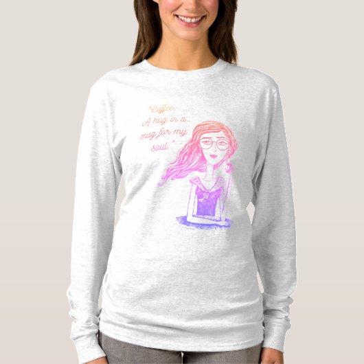 レディーコーヒー Tシャツ (正面)