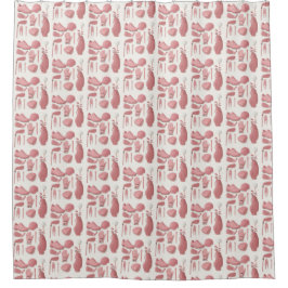 レディーゴルファーのピンクをテーマにしたゴルフ用具 シャワーカーテン