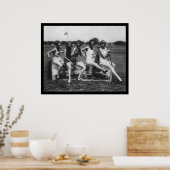 レディーゴルファー愛の氷1926 ポスター (キッチン)