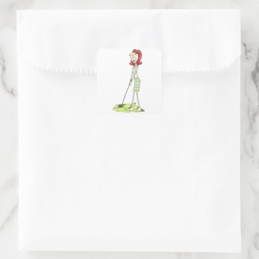 レディーゴルファー スクエアシール (バッグ)