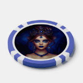 レディーサファイアトランプのポーカーチップ ポーカーチップ (シングル)