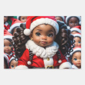 レディーサンタのラッピングシート連盟(3) ラッピングペーパーシート (正面)