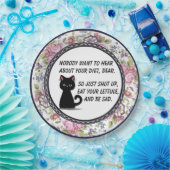 レディースおもしろいランチョンティーパーティーカスタム ペーパープレート (パーティー)