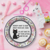 レディースおもしろいランチョンティーパーティーカスタム ペーパープレート (パーティー)