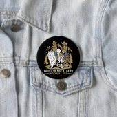 レディースはドーンカマラハリスウォルズキャットレディに乗る 缶バッジ (インサイチュ)