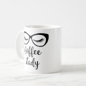 レディースアイ コーヒーマグカップ (正面左)