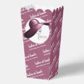 レディースアットランチ – シックなポップコーンのお気に入り フェイバーボックス (正面)