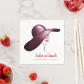 レディースアットランチ – シック&エレガントイベント スタンダードカクテルナプキン (インサイチュ)