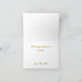 レディースエレガントサンキューノートカード サンキューカード (内部)