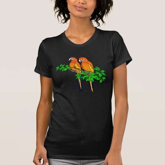 レディースオウムのTシャツ Tシャツ (正面)