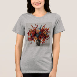 レディースオータムブーケグレートリブレンドTシャツ トライブレンドＴシャツ