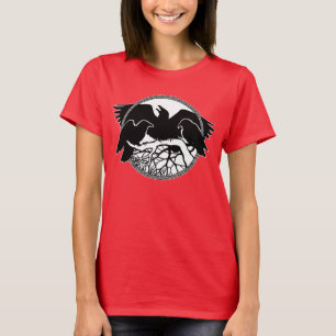 レディースカラス/レイヴントップス Tシャツ