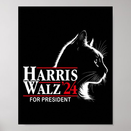レディースキャットハリス・ホイマー24大統領選挙 ポスター (正面)