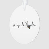 レディースキューバダイビングハートビート オーナメント (正面)