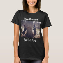 レディースクーンズ狩りウィズブラック&タンズ