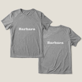 レディースグレイ短袖 トライブレンドＴシャツ
