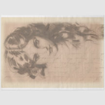 レディースケッチデカップージ紙