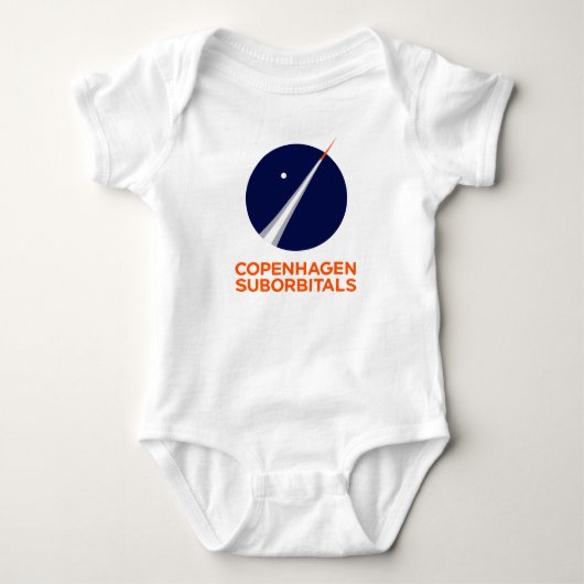 レディースコペンハーゲンSuborbitalsのロゴの3/4本の袖 Tシャツ (正面)