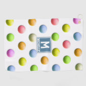 レディースゴモノグラムのルフトゴルフタオル ゴルフタオル (横)