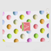 レディースゴモノグラムのルフトゴルフタオル ゴルフタオル (横)