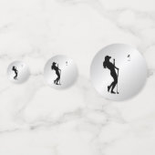 レディースゴルファー コンフェッティ (正面)