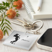 レディースゴルファー(パーソナル) キーホルダー (正面右)