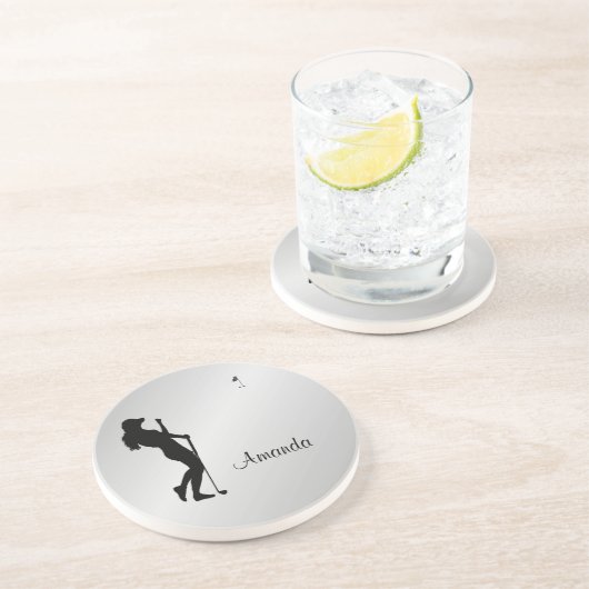 レディースゴルファー（パーソナル）  コースター (側面)