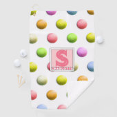 レディースゴルフゴモノグラムのルフタオル ゴルフタオル (インサイチュ)