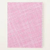 レディースゴルフピンク名グリーンホワイト名門私立校風のプランナー プランナー手帳 (裏面)