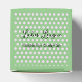 レディースゴルフリーグハーシーのお菓子の好意 フェイバーボックス (上部)