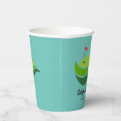 レディースゴルフリーグパーティー紙カップ 紙コップ (右)
