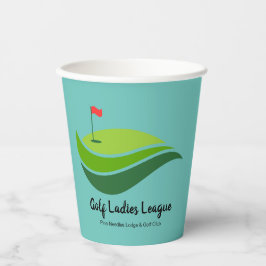 レディースゴルフリーグパーティー紙カップ 紙コップ