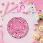 レディースゴルフリーグパーティー紙プレート ペーパープレート (パーティー)