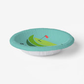 レディースゴルフリーグパーティー紙ボウル ペーパーボウル (傾斜あり)