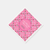 レディースゴルフリーグパーティー紙 スタンダードカクテルナプキン (角)