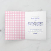 レディースゴルフリーグ5x7招待状 招待状 (内部)