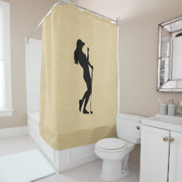 レディースゴルフレザールック シャワーカーテン