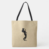 レディースゴルフレザールック トートバッグ (正面)