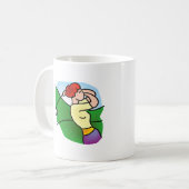 レディースゴルフ コーヒーマグカップ (正面左)