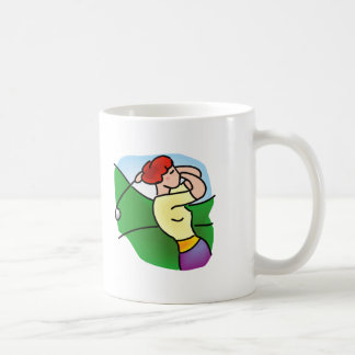 レディースゴルフ コーヒーマグカップ
