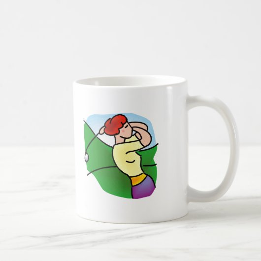 レディースゴルフ コーヒーマグカップ (右)