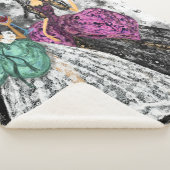 レディースシェラモダンパブランケット シェルパブランケット (3/4)