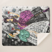 レディースシェラモダンパブランケット シェルパブランケット (正面(横))