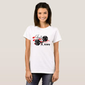 レディースジャストリフト重量挙げTシャツ Tシャツ (正面フル)