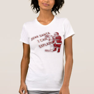 レディースジャージーTシャツ（サンタ宛の手紙あり） Tシャツ