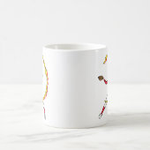 レディースソフトボールの水差し コーヒーマグカップ (中央)