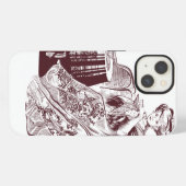 レディースティー iPhoneケース (裏面横)