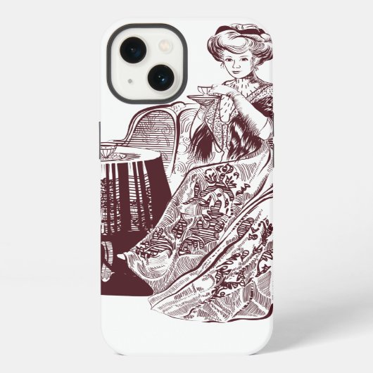 レディースティー iPhoneケース (裏面)